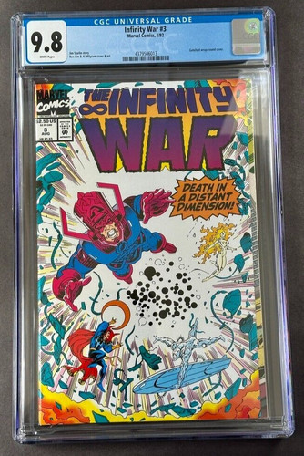 Infinity war cgc 8 wp - 9.8,